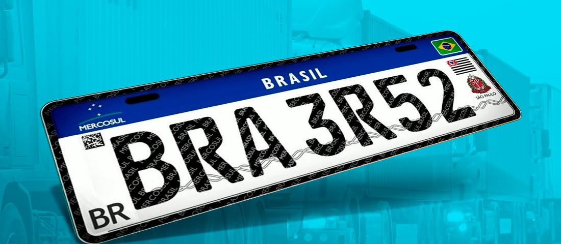 alterações do padrão Mercosul de placas