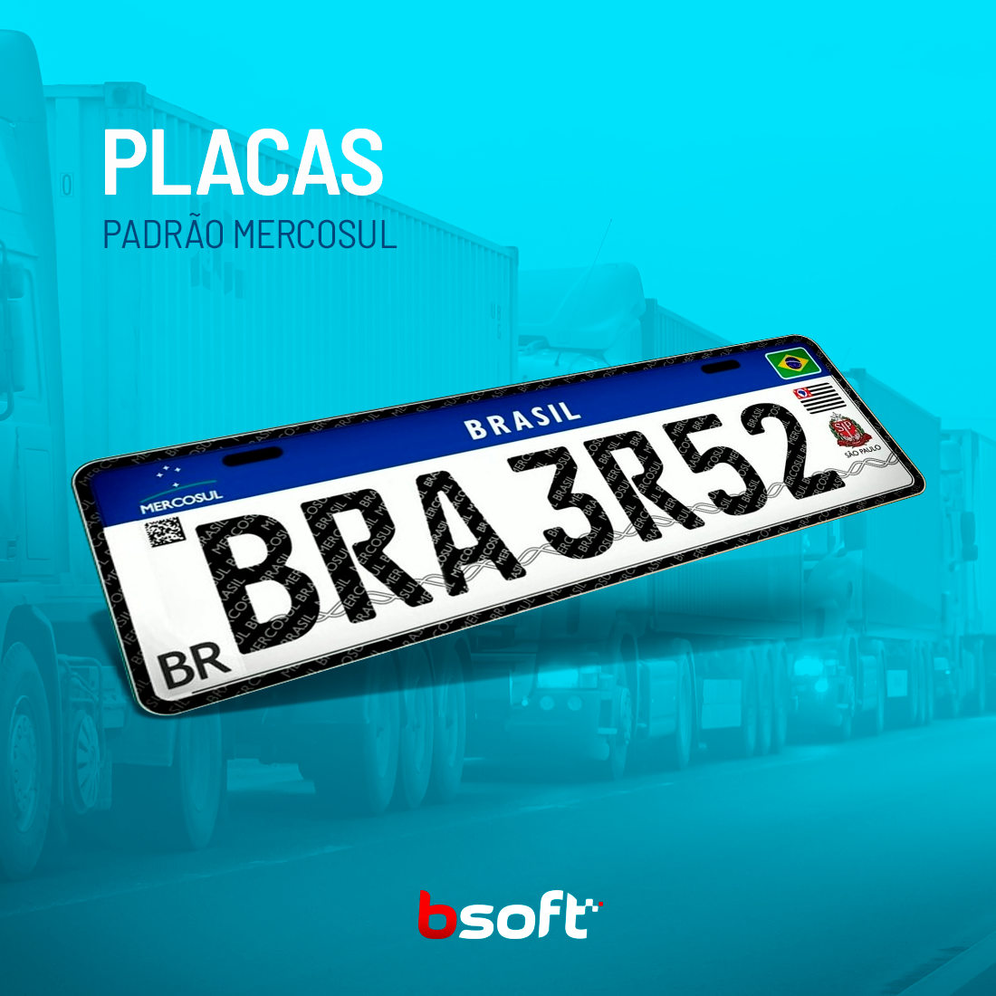 alterações do padrão Mercosul de placas